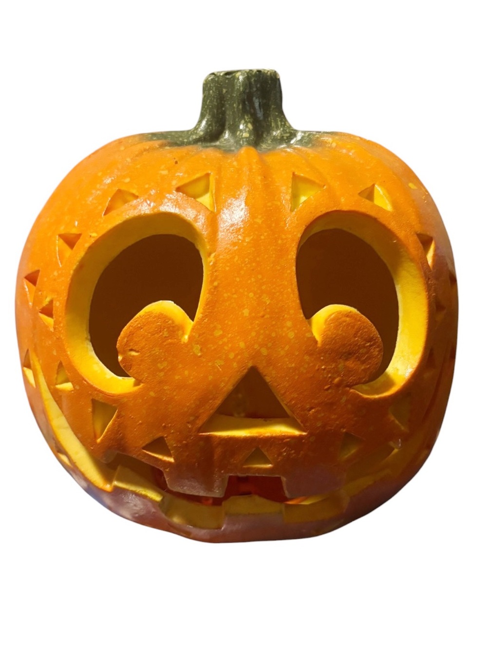 NWT! Vintage 2003 JAKKS Pacific Lighted Foam Halloween Pumpkin Jack-O'-Lantern